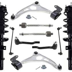 Front Struts Lower Control Arms Tie Rods & Links For Honda Odyssey 2018-2024