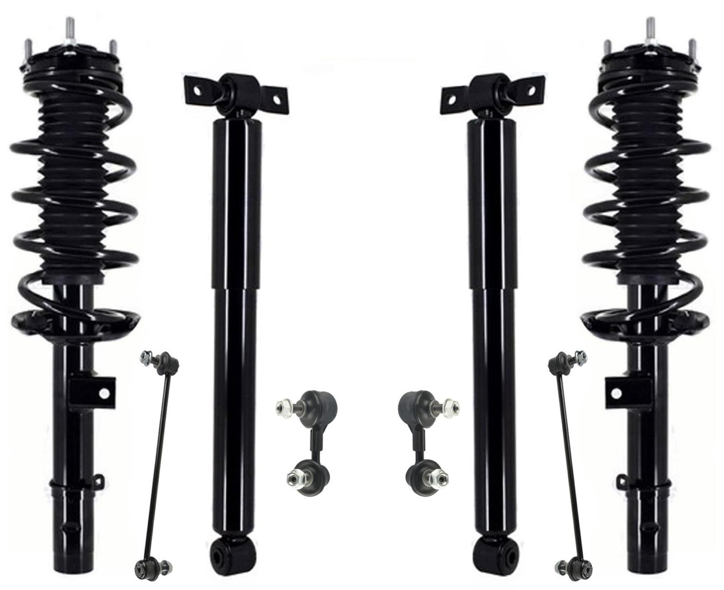 Front Struts Rear Shocks & Sway Bar Links For Honda Odyssey 2018 2019 2020 2024
