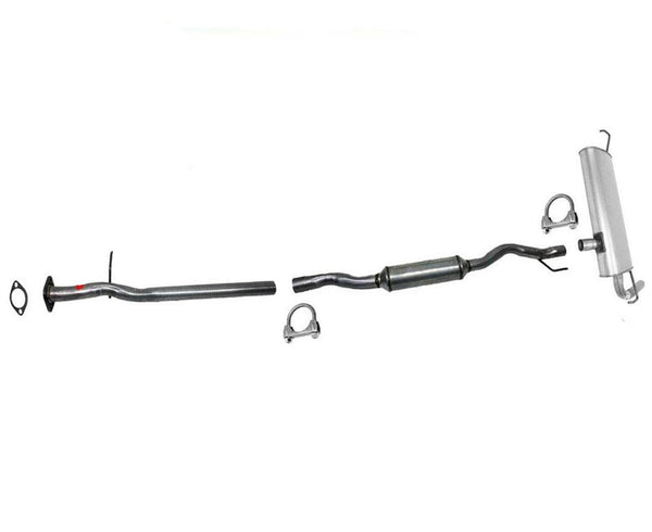 Resonador medio y silenciador SÓLO para EMISIONES FEDERALES Rogue 2.5L 08-13