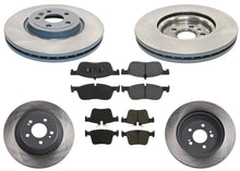 325MM Coated Disc Brake Rotors & Pads for Jaguar F-Pace 2017-2020 2.0L