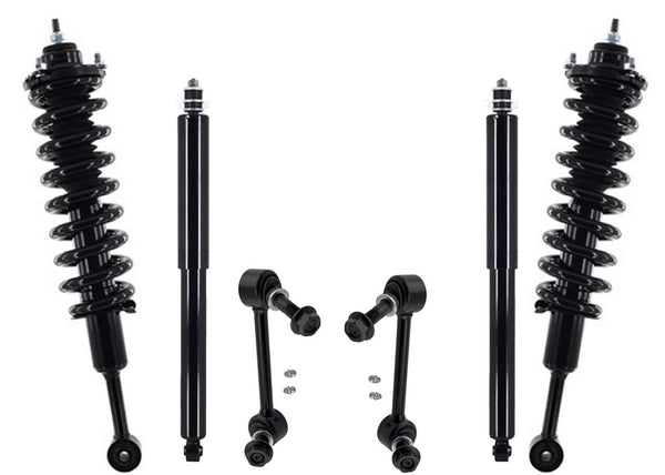 Coil Spring Struts Shocks Sway Bar for Toyota Tacoma 2005-2015 4 Wheel Drive