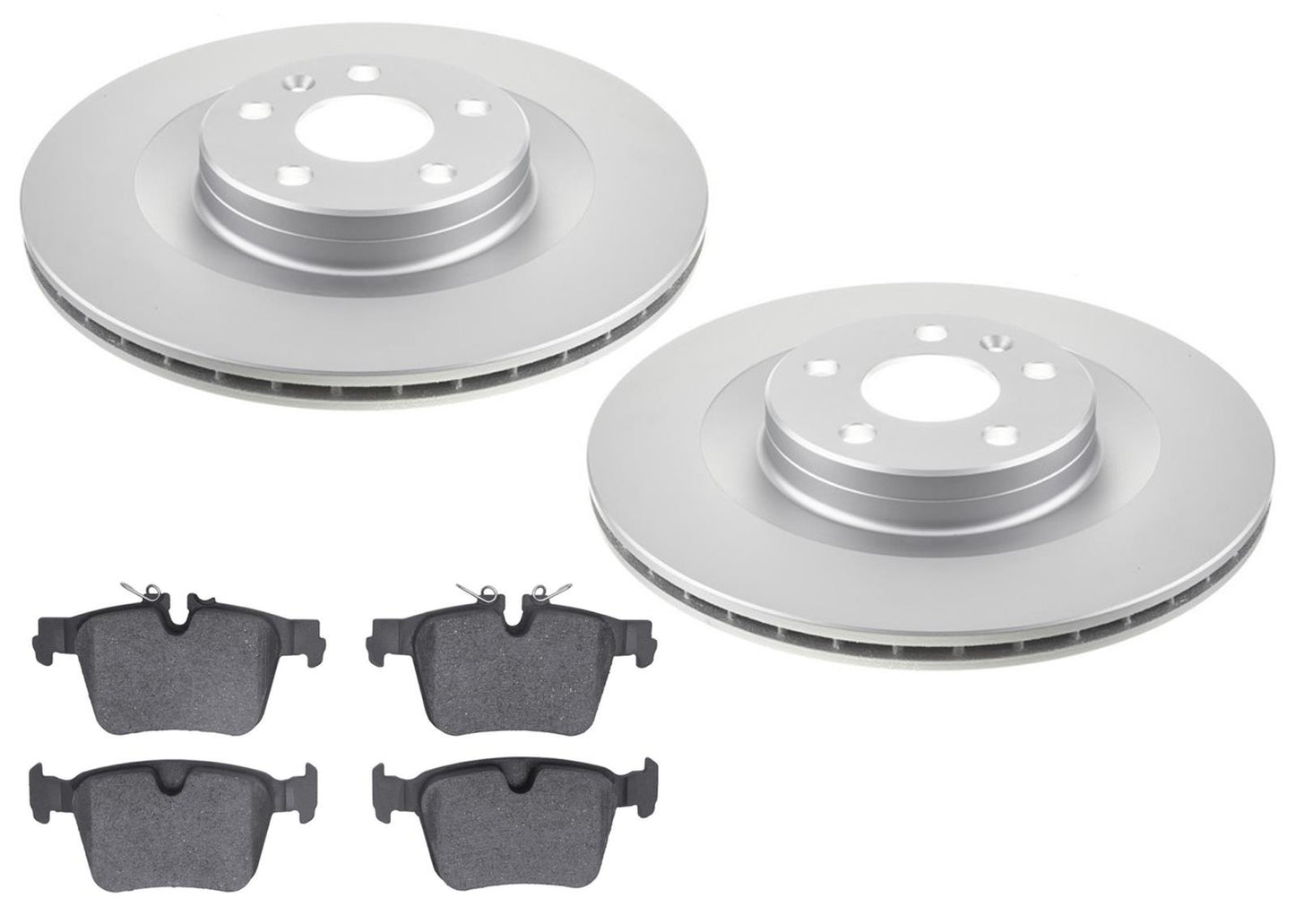 Rear Coated Disc Brake Rotors & Pads for Volvo XC90 21-24 320MM Smaller Rotor