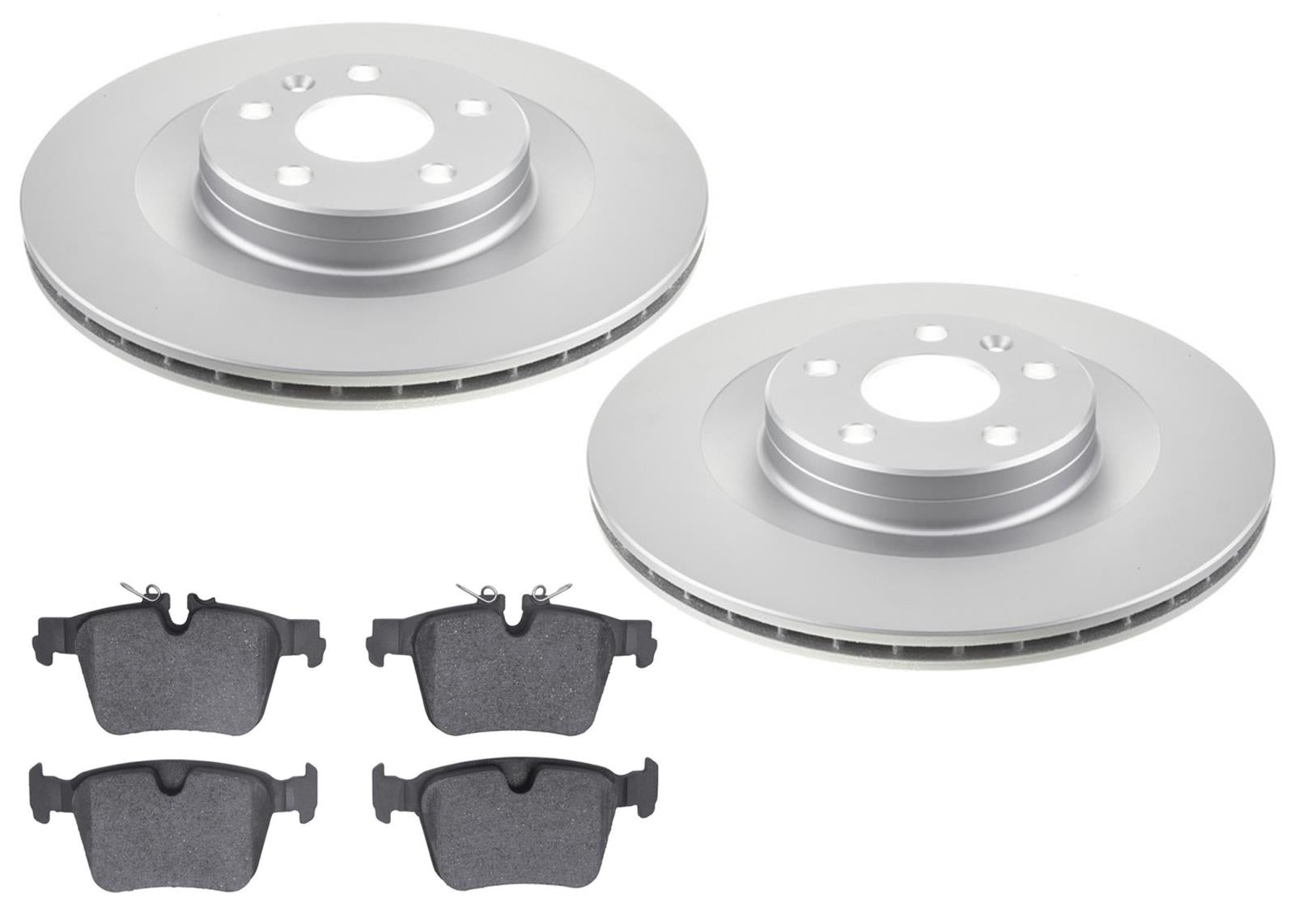 Rear Coated Disc Brake Rotors & Pads for Volvo XC90 21-24 320MM Smaller Rotor