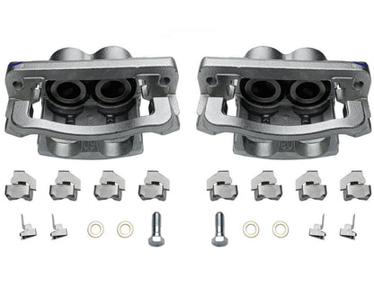 Front Left & Right Calipers For F-350 Super Duty 2005-2012 W/ Dual Rear Wheels