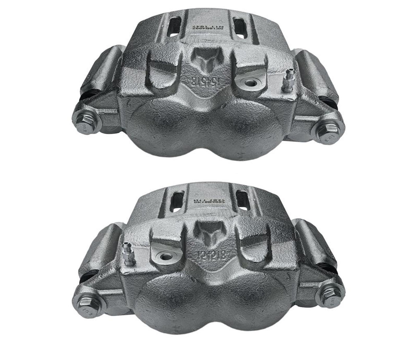 Front Left & Right Calipers For F-350 Super Duty 2005-2012 W/ Dual Rear Wheels