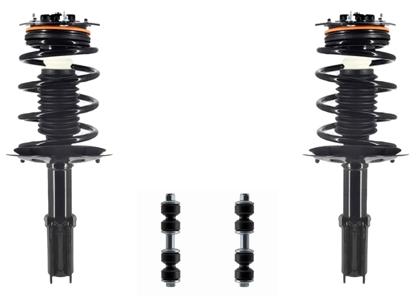 Front Coil Spring Struts & Sway Links for Chevrolet Impala Limited 2014-2016