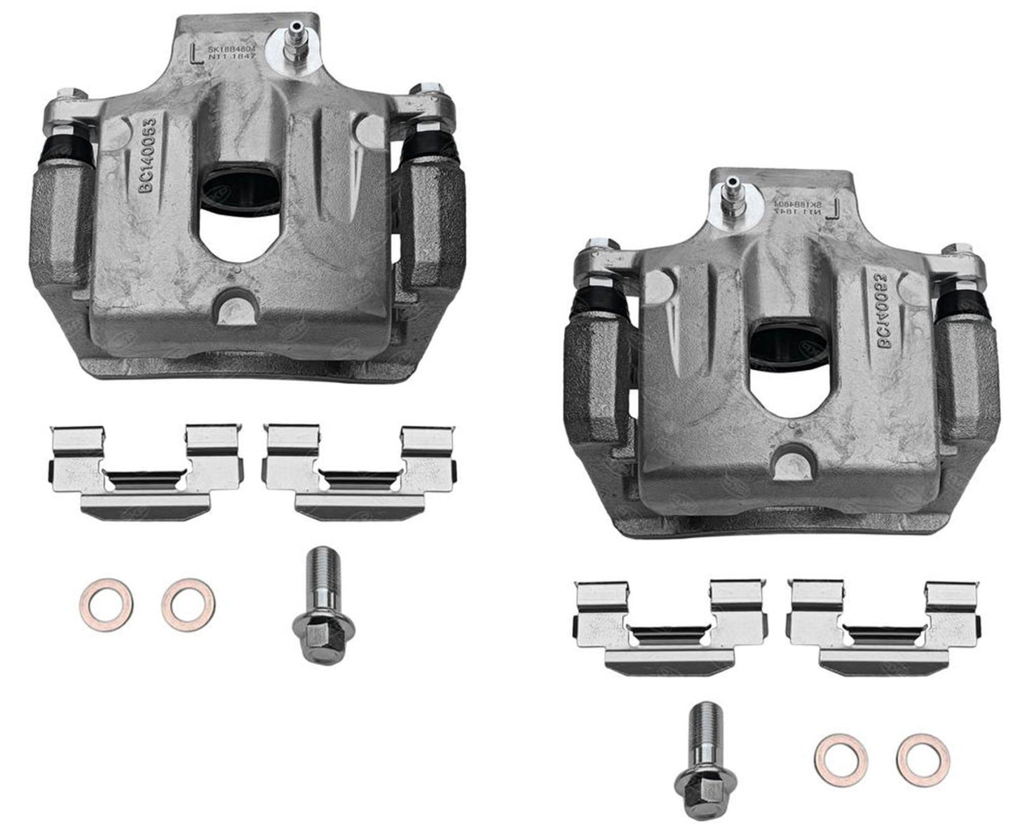Rear Left & Right Calipers For Chevrolet Trailblazer 2002-2009 & Envoy 2002-09