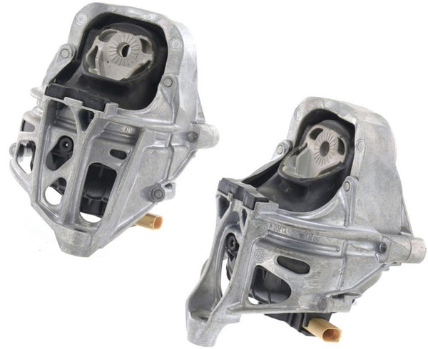 Left & Right Engine Motor Mounts W/ Sensors For Audi A4 Quattro 2.0L 2017-2020