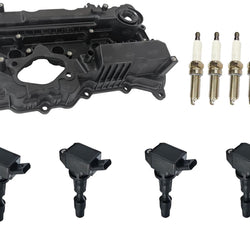 Engine Valve Cover Ignition Coils & Spark Plugs For Sonata 2.0L Turbo 2015-2019