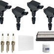 Ignition Coils Spark Plugs & Filters For Hyundai Santa Fe Sport 2.4L 2017-2018