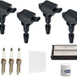 Ignition Coils Spark Plugs & Filters For Hyundai Sonata 2.4L 2015 2016 2018 2019
