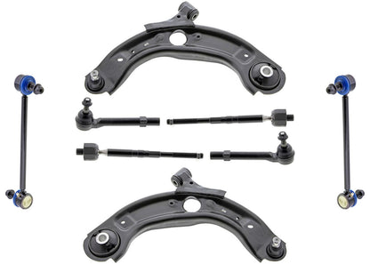 Front Mevotech Lower Control Arms Tie Rods & Links For Mazda CX-3 2016-2021