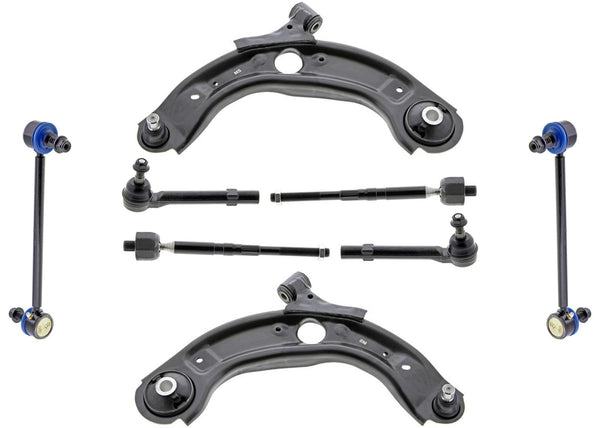 Front Mevotech Lower Control Arms W/ Ball Joint Assembly For Mazda CX-3 16-2021