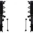 Front Complete Struts W/ Coil Spring Assembly & Links For Kia Niro 2017-2022