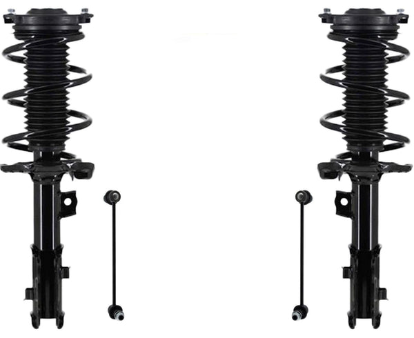 Front Complete Struts W/ Coil Spring Assembly & Links For Kia Niro 2017-2022