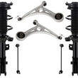 Front Struts W/ Coil Spring Lower Control Arms & Links For Kia Niro 2017-2022