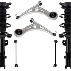 Front Struts W/ Coil Spring Lower Control Arms & Links For Kia Niro 2017-2022