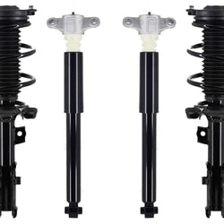 Front Struts W/ Coil Spring & Rear Complete Shocks For Kia Niro 2017 2018