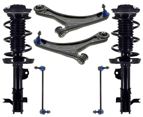 Front Struts Control Arms & Links For Trailblazer 2021-2024 Front Wheel Drive