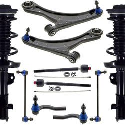Struts Control Arms Tie Rods & Links For Trailblazer 21-24 Front Wheel Drive