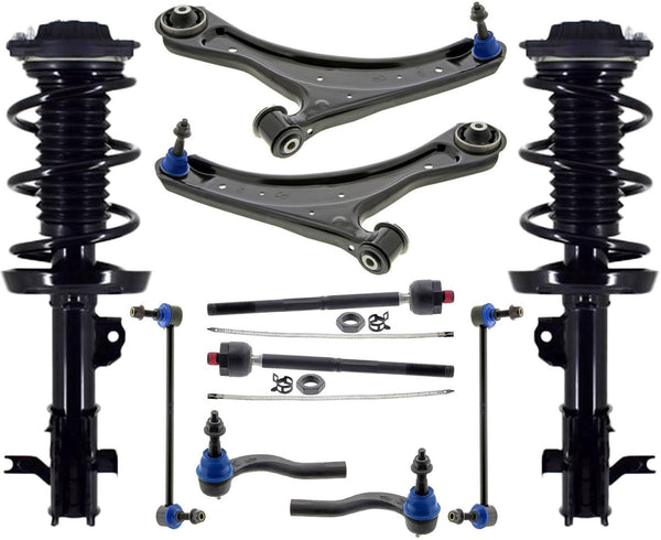 Struts Control Arms Tie Rods & Links For Trailblazer 21-24 Front Wheel Drive