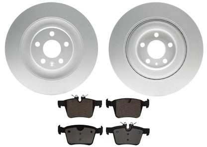 Rear Coated Disc Brake Rotors & Brake Pads for Polestar 2 2021 2022 2023 2024