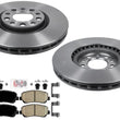 Carbon Performance Front Brake Rotors Brake Pads for Dodge Dart 2013 2014 2016