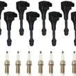 Ignition Coils Spark Plugs & Filters For Infiniti FX45 4.5L 2003 2004 2005 2008