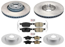 Coated Disc Brake Rotors & Brake Pads for Ford Focus ST Turbo 15 2016 2017 2018