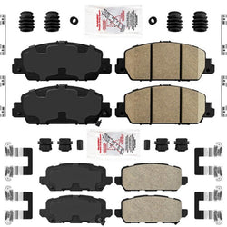 AME Front & Rear Ceramic Disc Brake Pads For Honda HR-V HRV 2016 2018 2020 2022