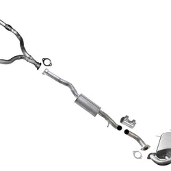 Y Pipe Resonator Pipe Rear Muffler Exhaust System for Infiniti FX35 2005-2006