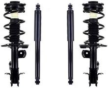 Front Struts Assembly & Complete Rear Shocks Absorber For Nissan Leaf 2011-2024