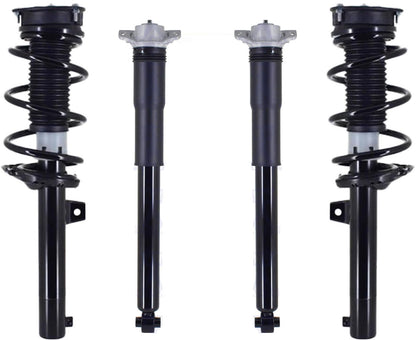 Front Struts & Rear Complete Shocks For Volkswagen Atlas Cross Sport 2020-2024