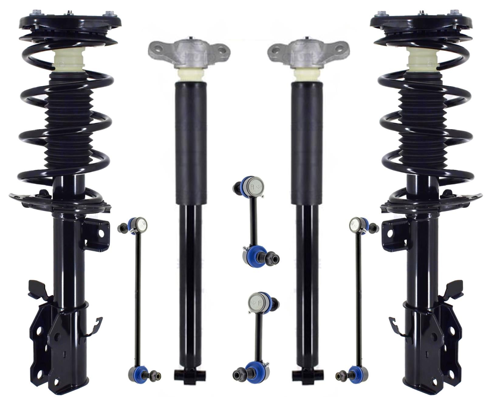 Front Struts Rear Shocks & Links For Bronco Sport 1.5L 21-24 W/ Full TIme Drive - Photo 1