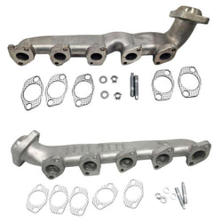 Left & Right Exhaust Manifolds for Ford F350 Super Duty 2000 2001 2004 6.8L V10
