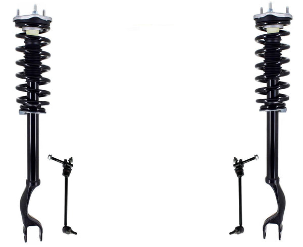 Front Struts & Links For Mercedes Benz GLC300 2016-2022 W/ Standard Suspension