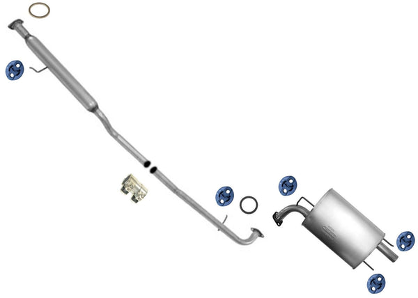 Resonator Pipe Muffler Exhaust Sys For Toyota Camry 2007 2008 2010 2011 2.4 2.5L