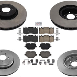 Rotores de freno de disco Pastillas de freno de disco para Range Rover Sport 10-13 sobrealimentado