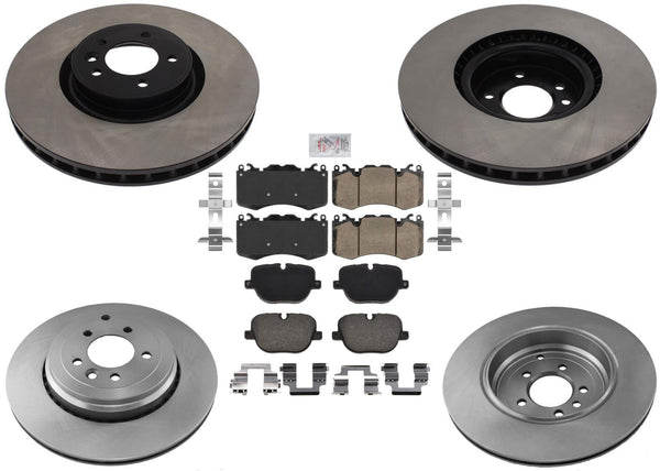 Rotores de freno de disco Pastillas de freno de disco para Range Rover Sport 10-13 sobrealimentado