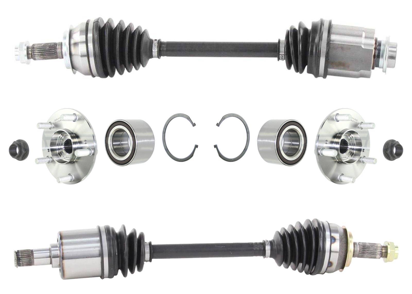 06-11 Civic 1.8L With 5 Speed Manual Trans 2/ L & R CV Axles All Tested