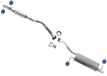 Weld on Resonator Pipe Rear Mufflers Exhaust System for Toyota Prius 2004-2009