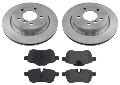 Rear Disc Brake Rotors Ceramic Disc Brake Pads For BMW Z4 09-10 / Z4 11-16 3.5i