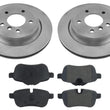 Rear Disc Brake Rotors Ceramic Disc Brake Pads For BMW Z4 09-10 / Z4 11-16 3.5i