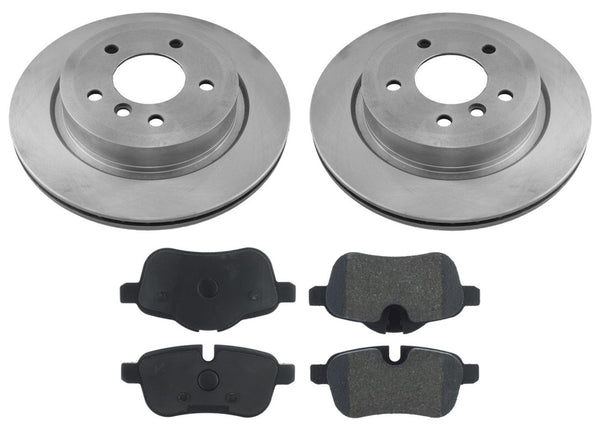 Rear Disc Brake Rotors Ceramic Disc Brake Pads For BMW Z4 09-10 / Z4 11-16 3.5i