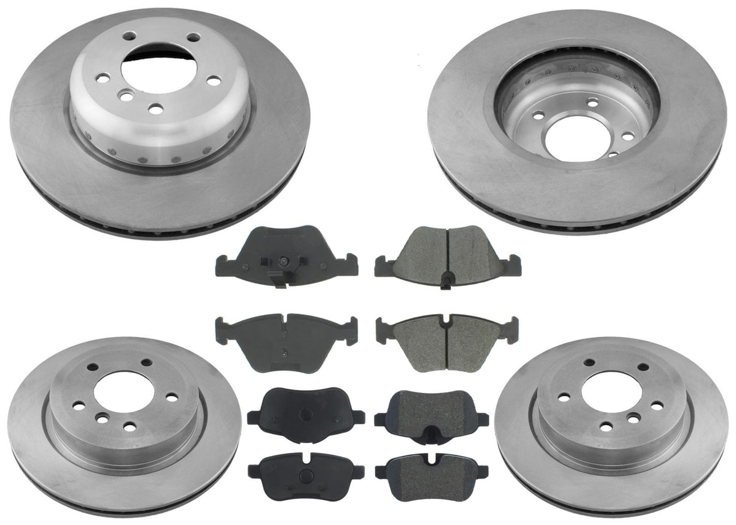 Front & Rear Disc Brake Rotors Ceramic Disc Brake Pads For BMW Z4 2009 2010