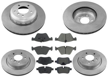 Front & Rear Disc Brake Rotors Ceramic Disc Brake Pads For BMW Z4 2009 2010