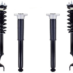 Front Struts & Rear Complete Shocks For GLC300 2016-2022 W/ Standard Suspension