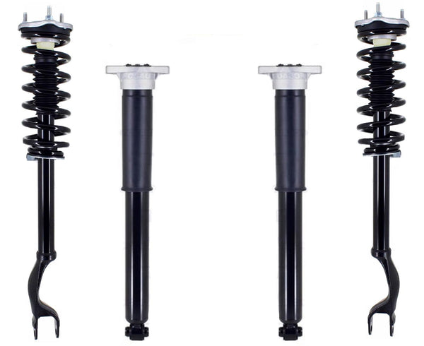 Front Struts & Rear Complete Shocks For GLC300 2016-2022 W/ Standard Suspension