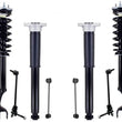 Front Struts Rear Shocks & Links For GLC300 2016-2022 W/ Standard Suspension