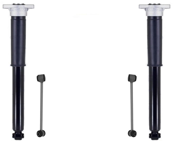 Rear Complete Shocks & Links For GLC300 2016 2017 2022 W/ Standard Suspension